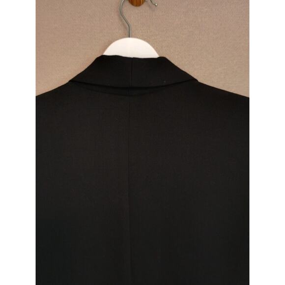 Brooks Brothers Jacket Womens Black 8 Wool Corpcore Neutral Goth Career Blazer - Picture 6 of 12